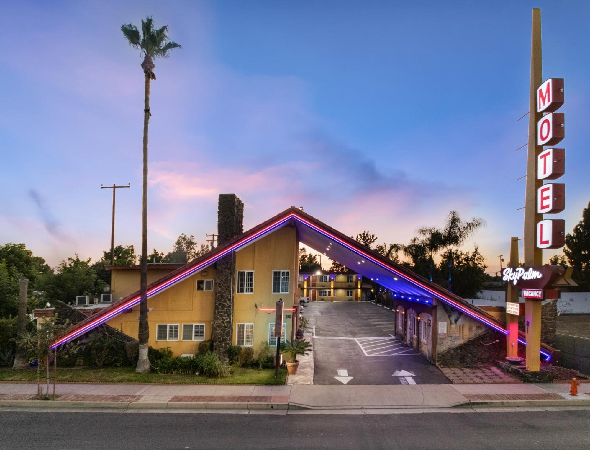 Sky Palm Motel - Orange Ngoại thất bức ảnh