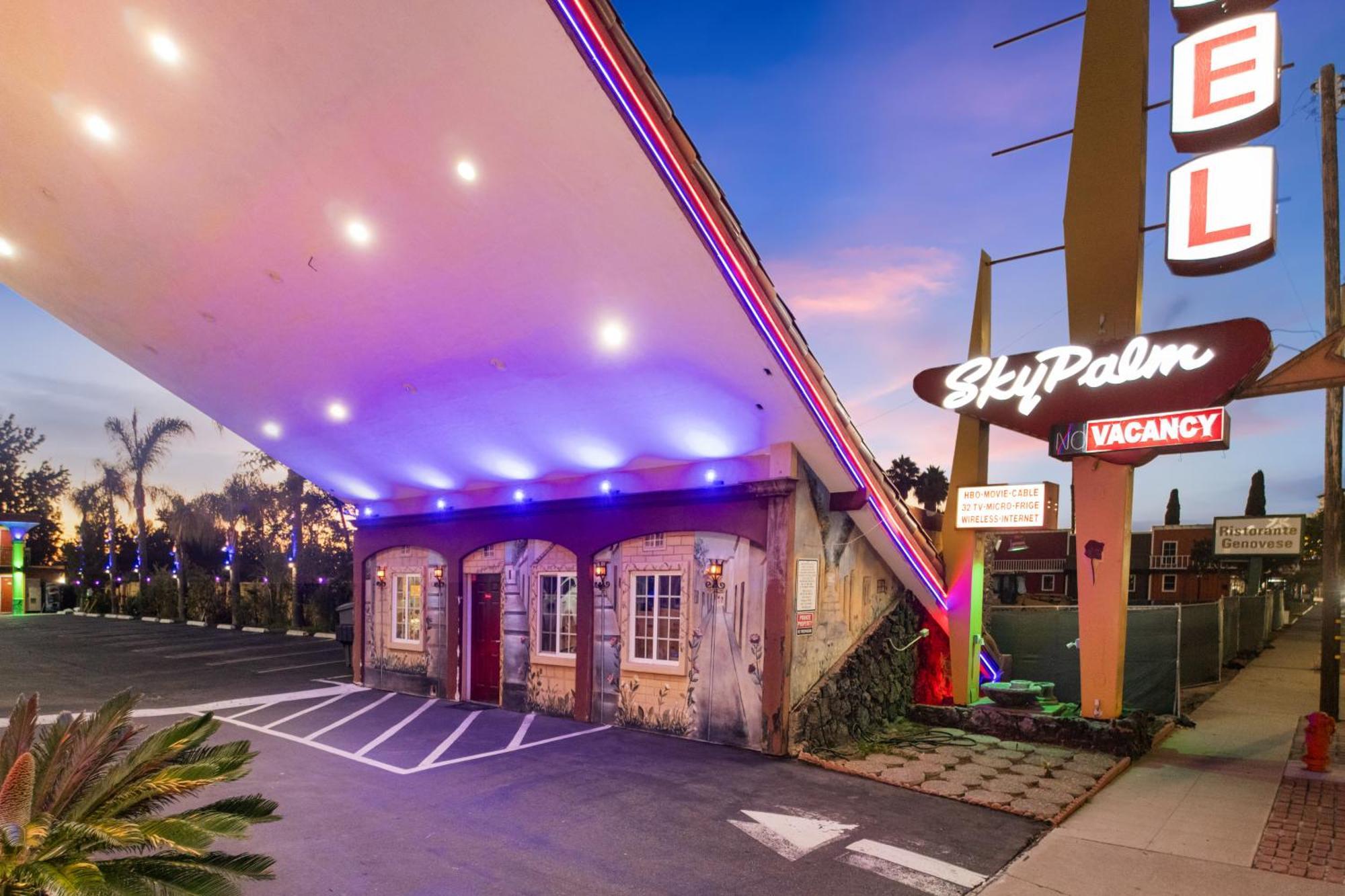 Sky Palm Motel - Orange Ngoại thất bức ảnh